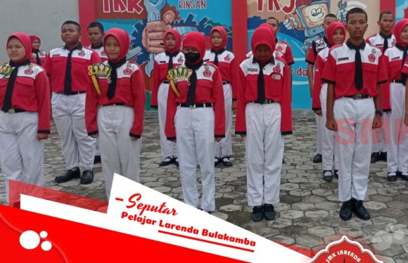 Aktivitas Siswa-siswi SMK Larenda Bulakamba di pagi hari