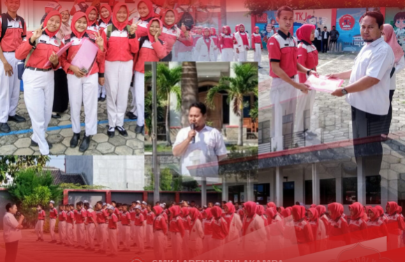 Pelepasan Siswa-siswi Praktik Kerja Lapangan (PKL) Tahun 2024 SMK Larenda Bulakamba